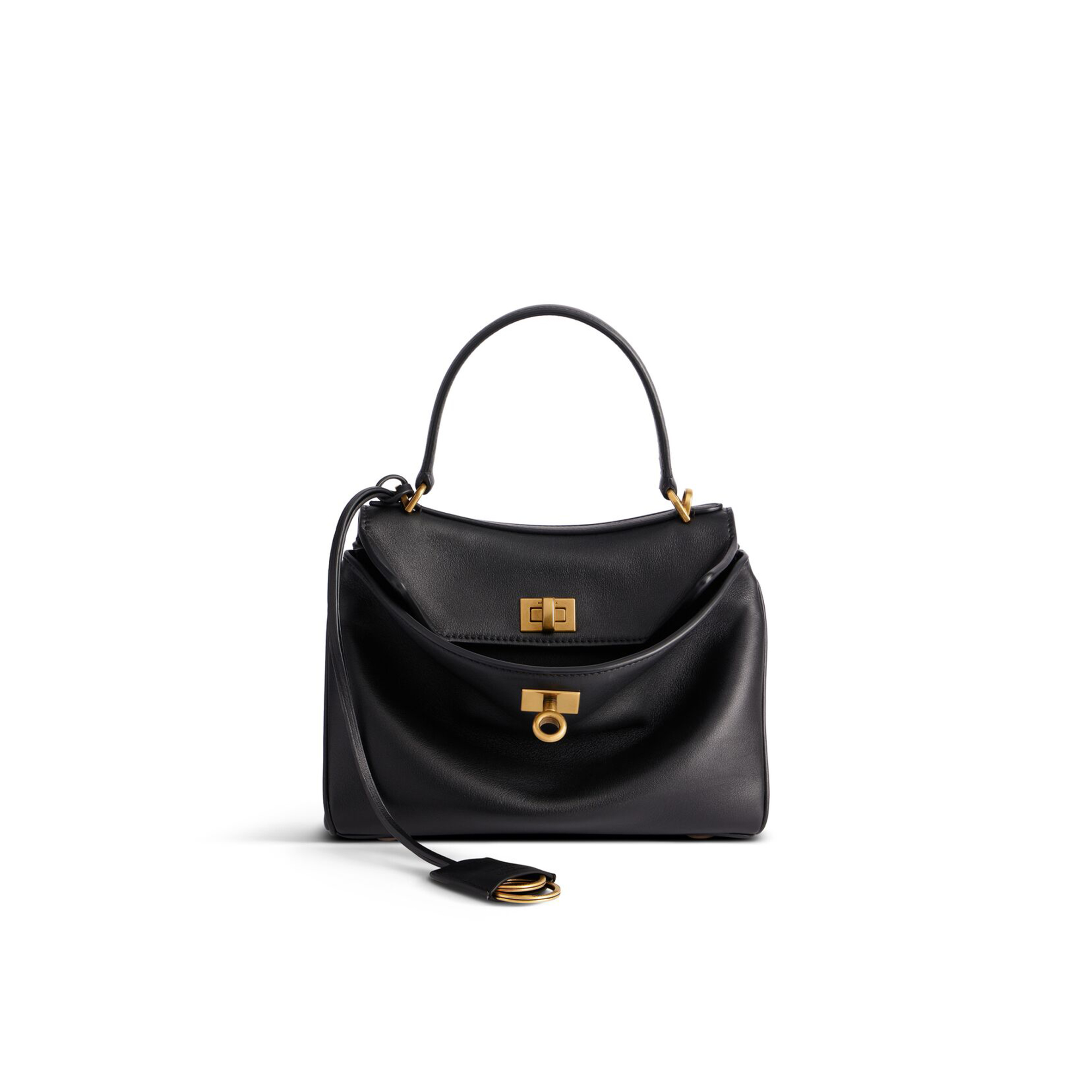 BALENCIAGA RODEO MINI TOTE GOLD HARDWARE (22.8*9.9*8.3cm) BALENCIAGA RODEO MINI TOTE GOLD HARDWARE (22.8*9.9*8.3cm)